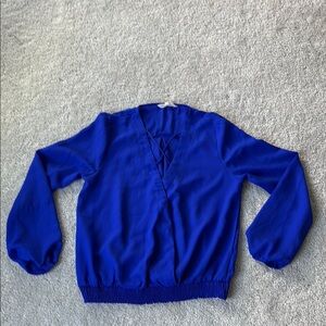 Formal Business Casual Women's Long Sleeve Top Size Medium